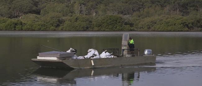 On the Hawkesbury River. Picture: Angelo Velardo