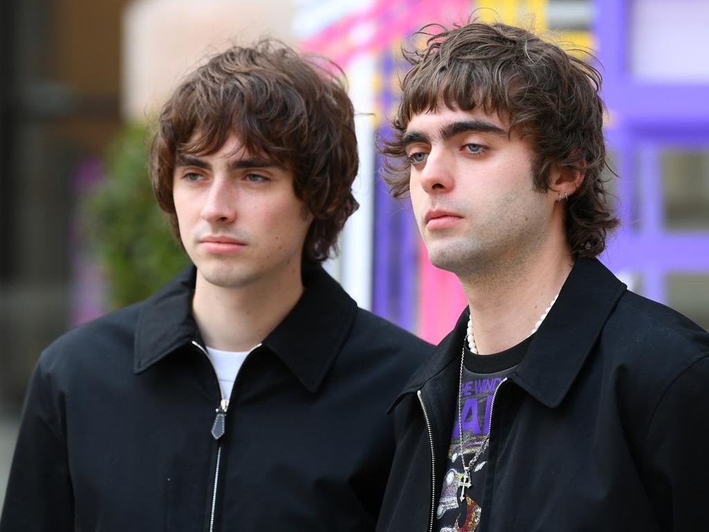 Rock star’s sons look exactly like him