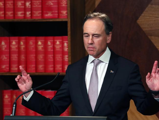 Federal Health Minister Greg Hunt. Picture: NCA NewsWire / David Crosling