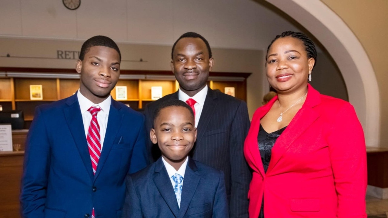 Tani Adewumi and his family now have a home in New York City. Picture: GoFundMe.