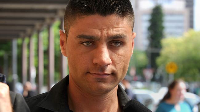 Courts. Seywan Moradi one of four Hells Angels associates at the District court for sentencing over the stabbing of a New Boy and Tea Tree Plaza in 2010.