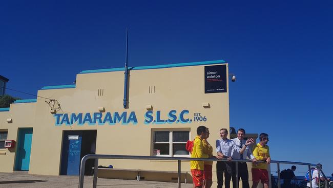 Tamarama Surf Life Saving Club prior to redevelopment works