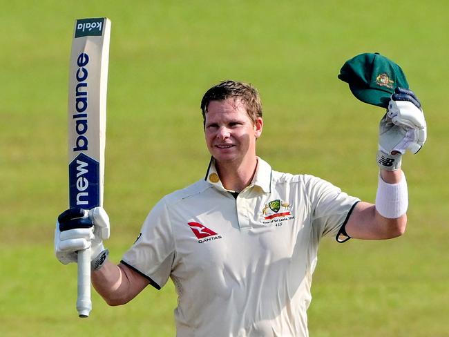 Smith has hit another purple patch in Test cricket. Picture: AFP