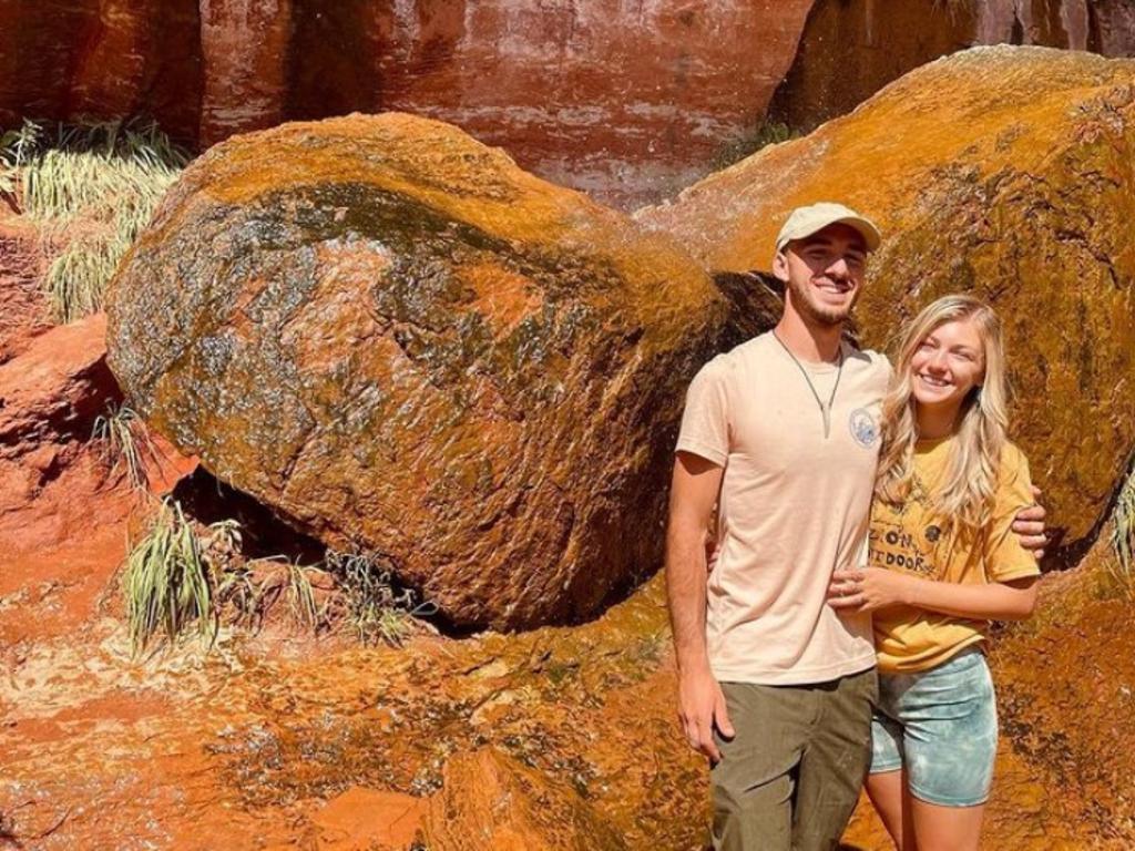 The couple were roadtripping the US. Picture: Instagram