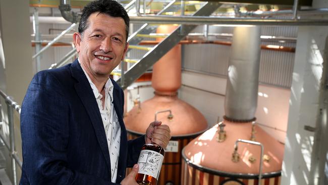 Bickford's managing director Angelo Kotses at the new 23rd Street Distillery in Renmark. Picture Dean Martin