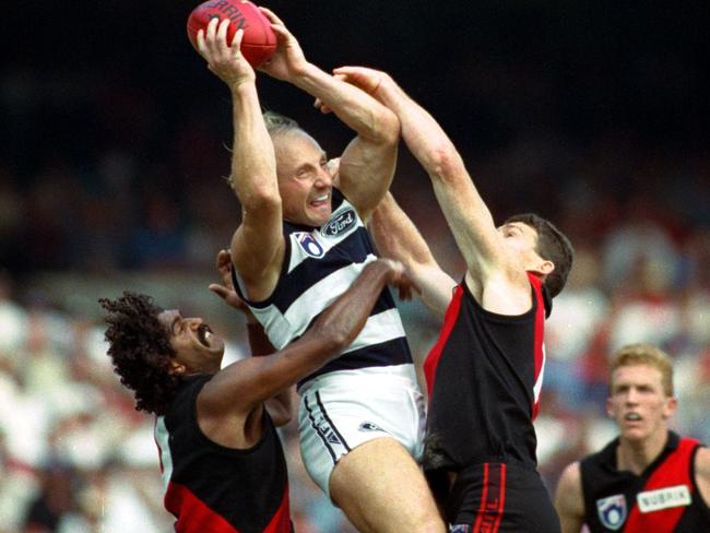 Imagine Gary Ablett Jnr bombing it long to his famous father.