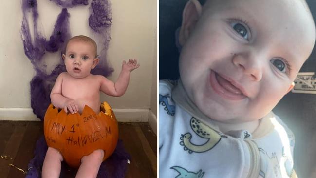 Callum James Pershouse: Born on 16/05/2023, five month old Callum is described by his mum, Savannah Pirovano, as such a happy and beautiful baby, who loves his food and has beautiful blue eyes.