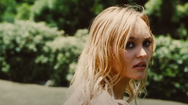 Lily-Rose Depp is the star of The Idol. Picture: HBO/YouTube