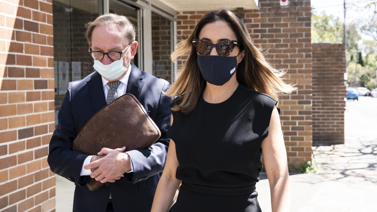 The beautician outside court. Picture: Darren Leigh Roberts