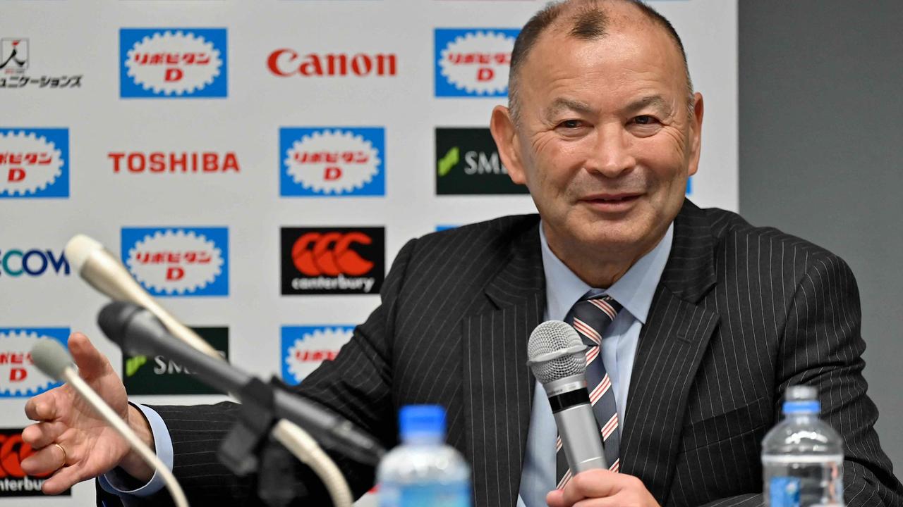 Joe Schmidt replaces Eddie Jones who quit the Wallabies to take over as Japan’s head coach (Photo by Richard A. Brooks / AFP)