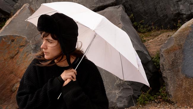 World beater ... Courtney Barnett has won global critical acclaim for her debut album. Picture: Adam Elwood.