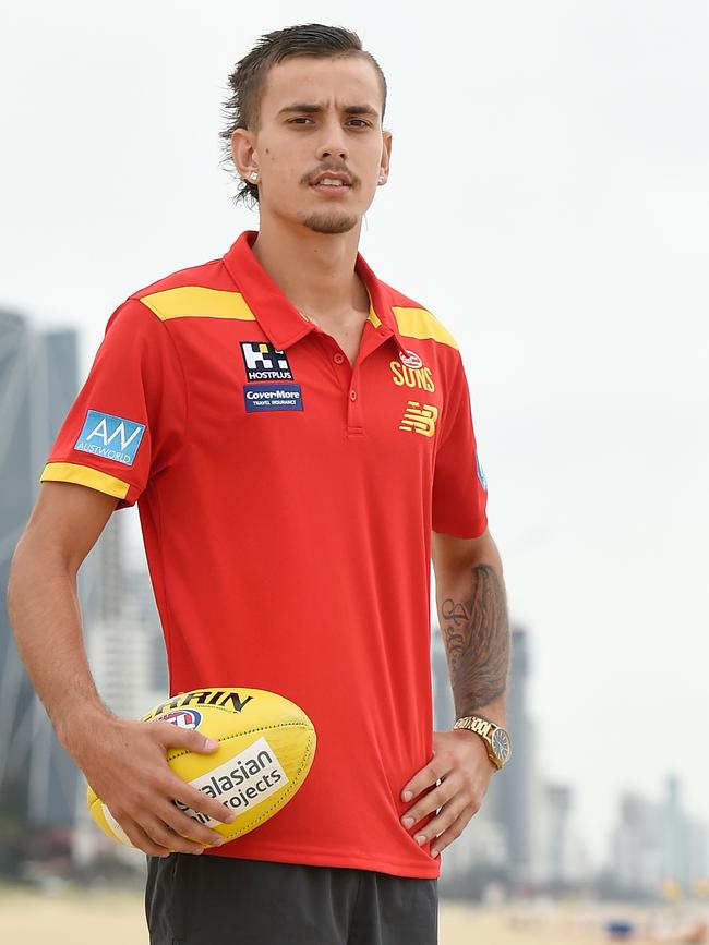 The last senior NT Thunder captain Shannon Rioli said Suns pick-up Joel Jeffrey is “one of the best local players I’ve seen”. Picture: Matt Roberts/AFL Photos via Getty Images