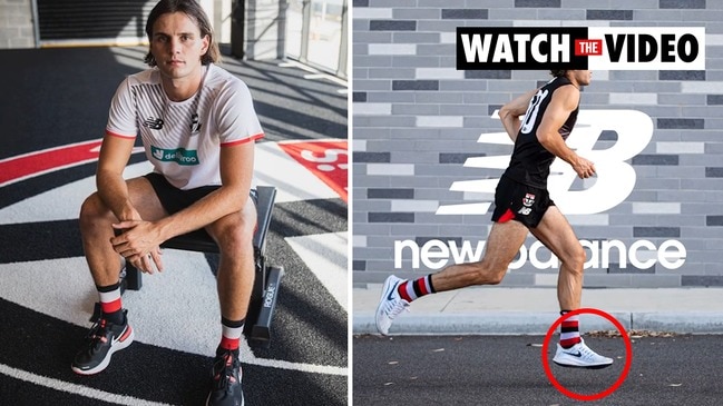 St Kilda in awkward New Balance ad