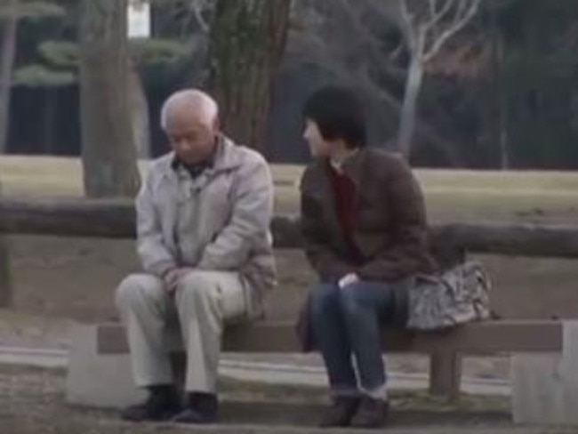 Otou said he had been giving his wife the cold shoulder out of jealously for the attention lavished on the children. Picture: Hokkaido TV