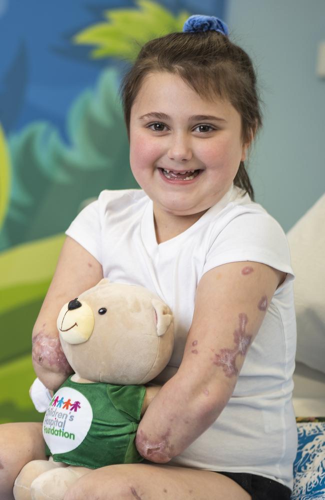 Aliannah Green-Collins. Picture: Children's Hospital Foundation.