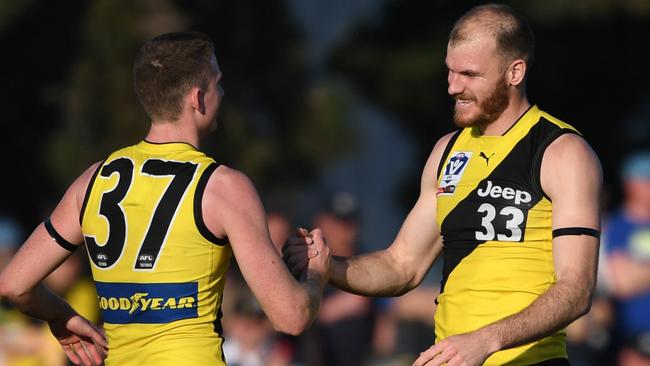 Kamdyn Mcintosh was dropped to the VFL late last year. Picture: Getty Images