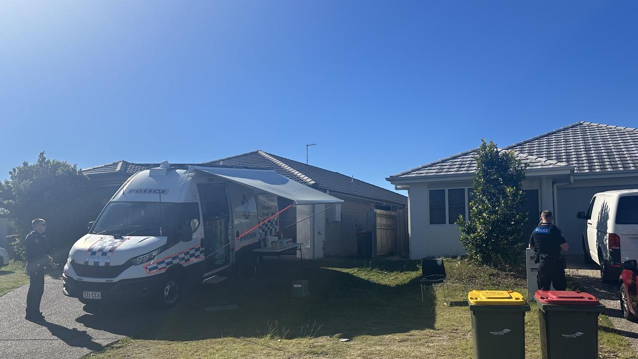 Mr Gray’s Morayfield home remains a crime scene more than two weeks after he was last seen at the address. Picture: Samantha Scott