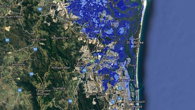 Flood Maps Gold Coast Experts Warns Gold Coast Must Start Planning As More Cyclones Threaten  Widespread Flooding | Gold Coast Bulletin