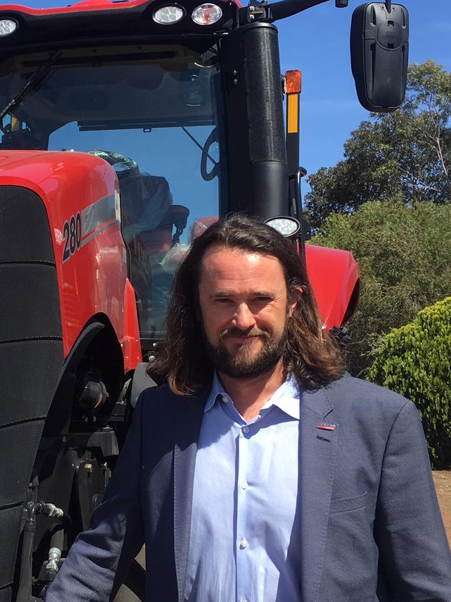 Pete McCann, general manager for Case IH Australia and New Zealand.