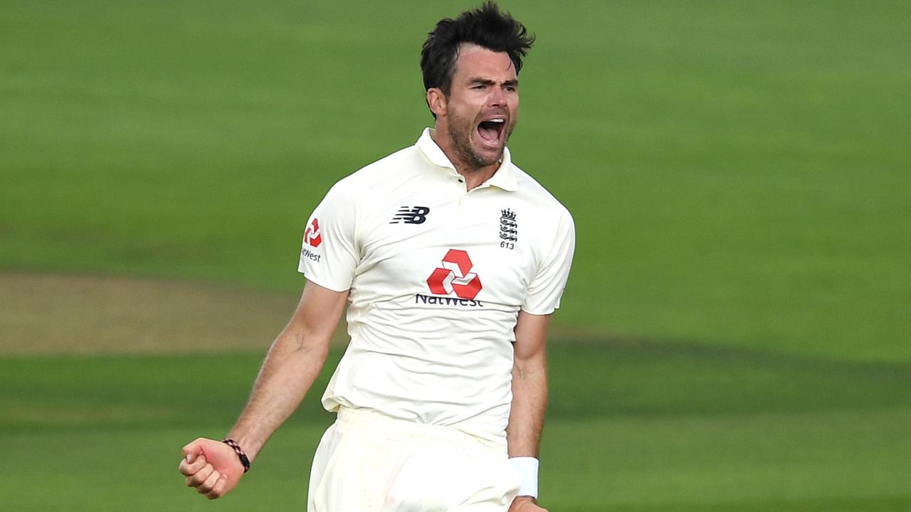 James Anderson was back to his best on day one of the first Test.