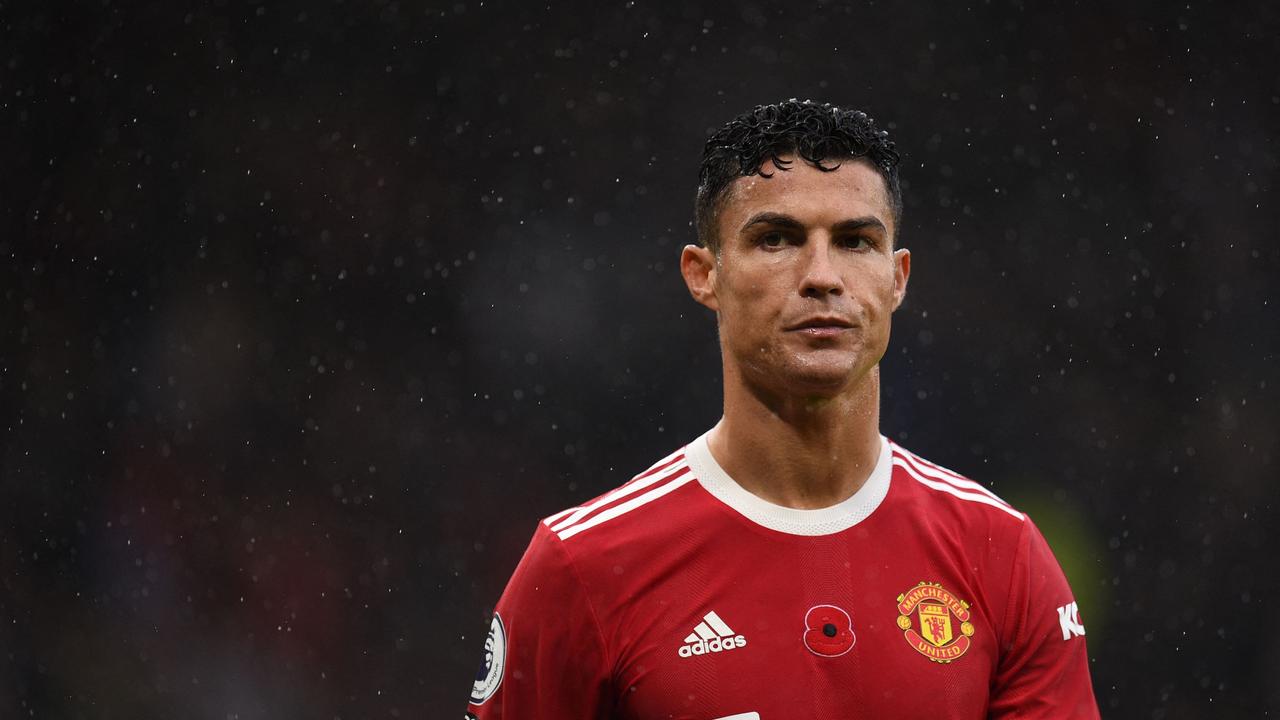Cristiano Ronaldo was visibly frustrated during a horror Manchester Derby defeat for United.