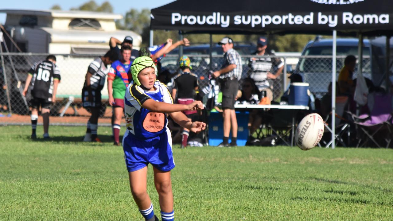 South Burnett v Toowoomba Valley Roosters U14. Adrian Vowles Cup 2020.