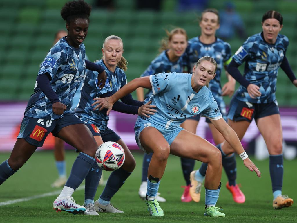 The loss leaves champions Sydney FC rooted to the bottom of the ladder. Picture: Getty