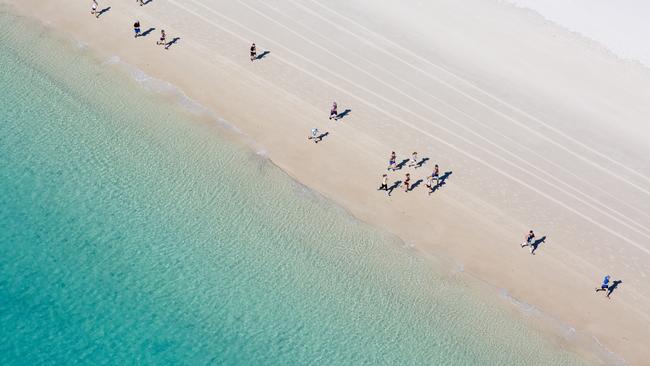 The Whitehaven Beach Run, part of the Hamilton Island Endurance Series.