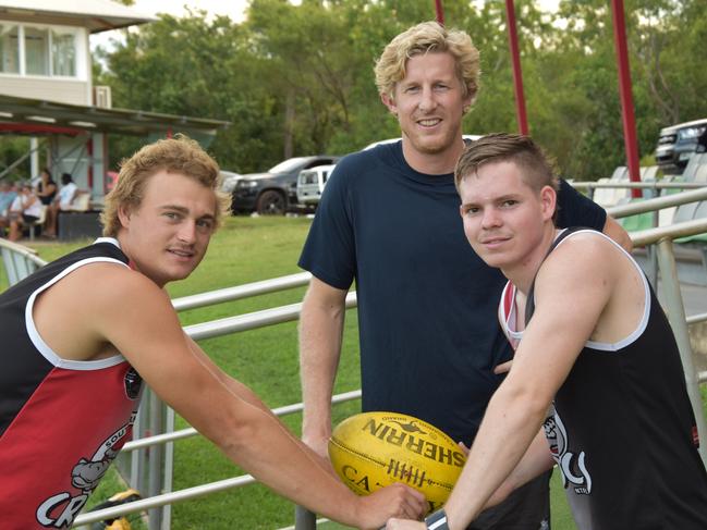 Southern Districts trio Jesse Koopman, left, Ed Barlow and Brandon Rusca.