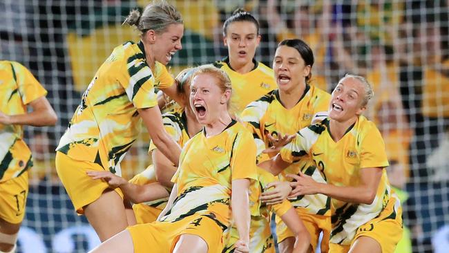 The Matildas were staring down the barrel, until midfielder Emily van Egmond’s stunning strike in injury time secured a critical draws.