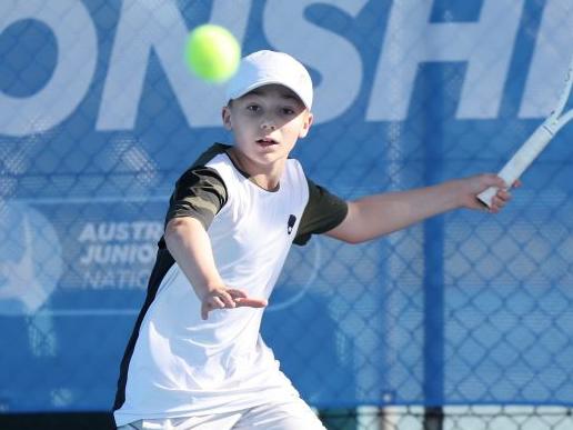 Raphael Savelli took out the Junior Hardcourt Nationals title last year. Picture: Tennis Australia