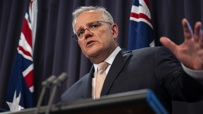 Prime Minister Scott Morrison. Picture: NCA NewsWire / Martin Ollman