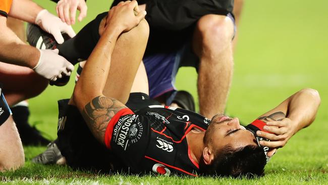 Shaun Johnson has an ankle injury.