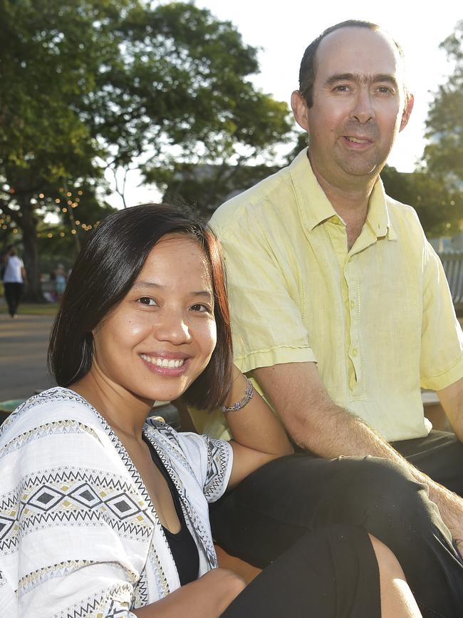 Tho Nguyen and David Ashton Picture: Keri Megelus