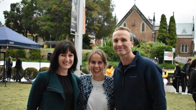 Families & friends enjoy a Friday night out at the Unlock the Block event at Darcy Doyle Place, Ipswich, on August 12, 2022. Picture: Peta McEachern