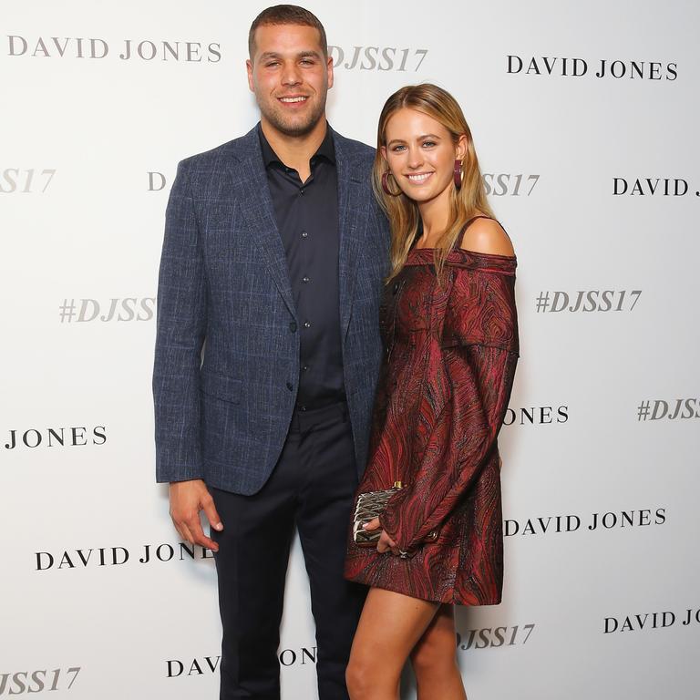 Lance Franklin and Jesinta Franklin. (Photo by Don Arnold/WireImage)