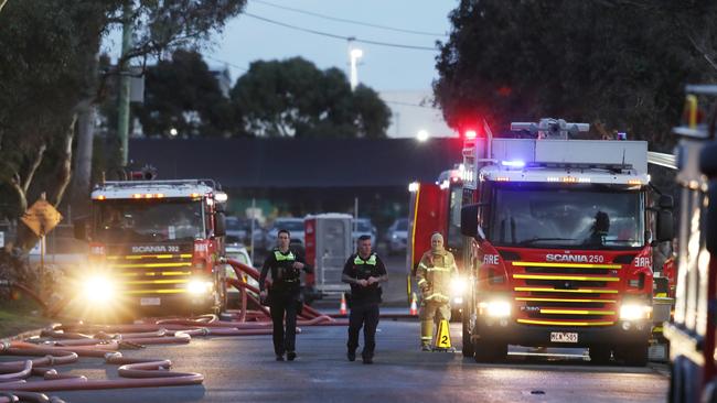 What caused the fire will be investigated. Picture: David Crosling