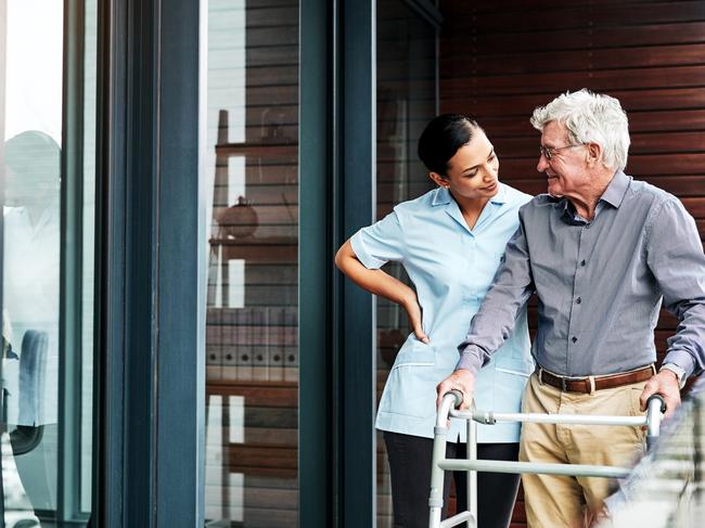 More nurses and personal care workers decided to stay in their industry since the pandemic. Picture: iStock