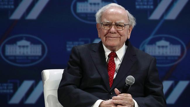 Warren Buffett’s Berkshire Hathaway hasn’t paid a single dividend and now it’s worth $US512,000 per share. Picture: Getty Images