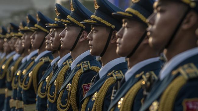 China is making increasingly aggressive, posturing poses to the whole world, Senator Paterson warns. Picture: Getty Images