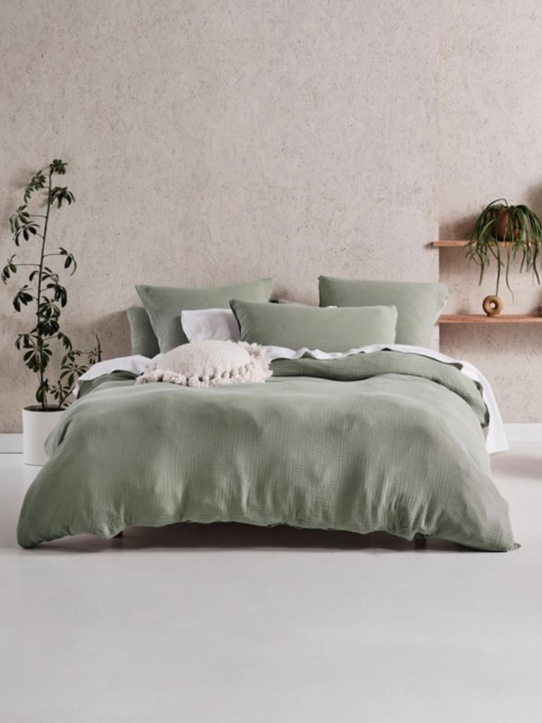 Linen House Elysian Quilt Cover Set. Picture: THE ICONIC.