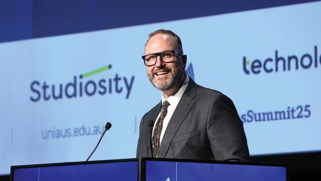 Luke Sheehy, CEO of Universities Australia. Picture: Universities Australia / X
