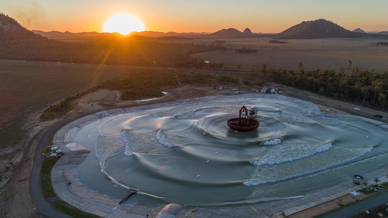 Surf Lakes near Yeppoon.