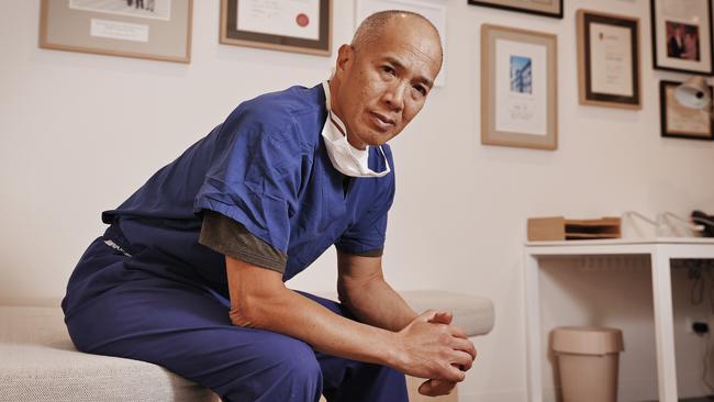 Australian neurosurgeon Dr Charlie Teo’s future is in limbo. Picture: Sam Ruttyn