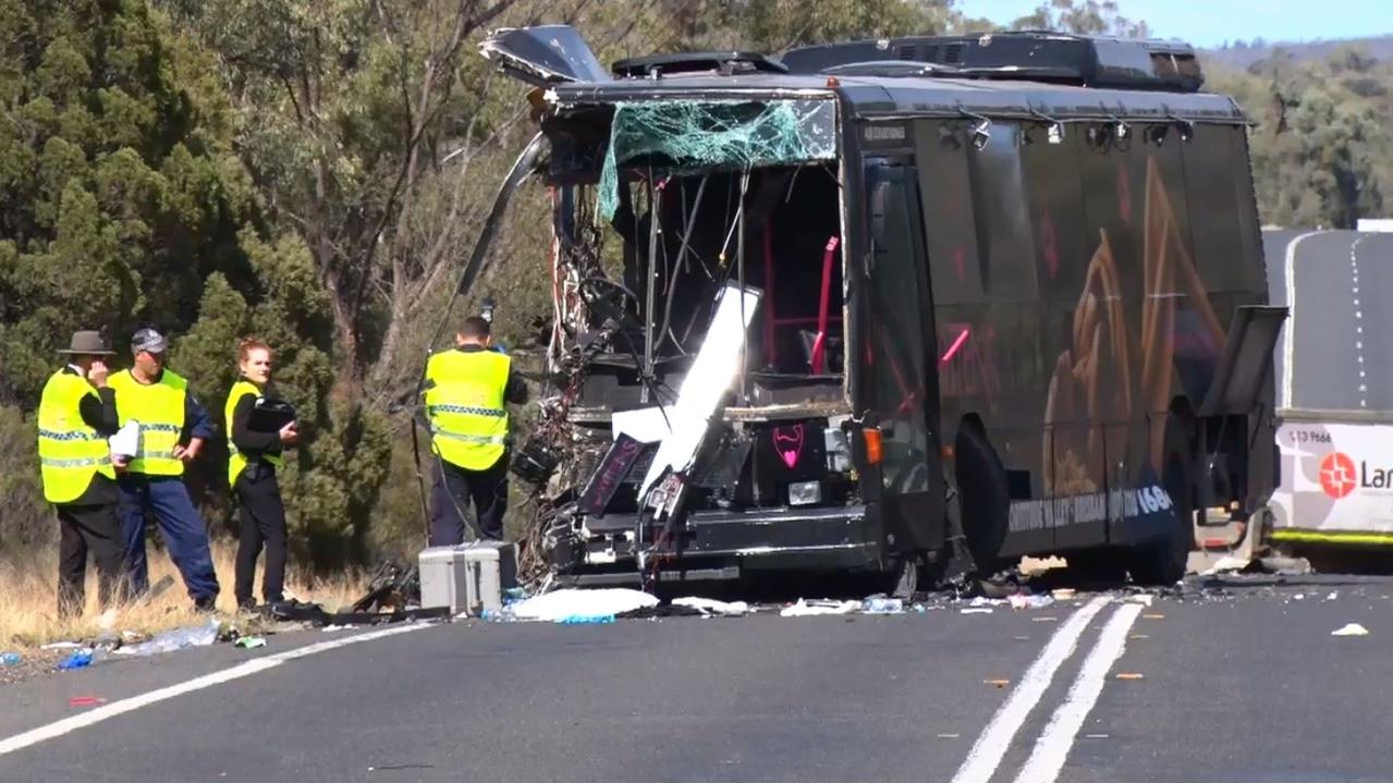 Dubbo Crash: Kittens Stripper Bus Torn Apart | Gold Coast Bulletin