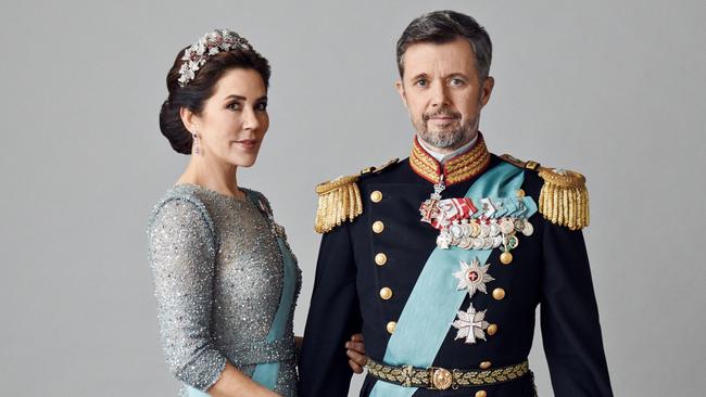 Crown Princess Mary and Crown Prince Frederik will be crowned early on Monday morning (AEDT) Picture: Per Morten Abrahamsen