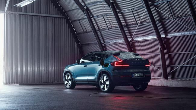 Volvo’s stylish C40 Recharge is due next year.