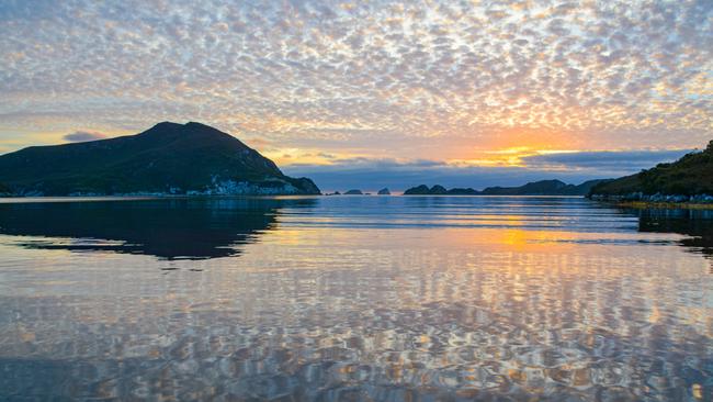 Sunset at Bramble Cove. Picture: Peter Marmion