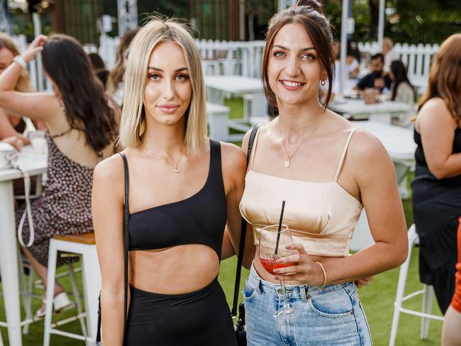 Teaira Green and Bridget Smith at the first night of The Star’s Garden Kitchen & Bar's So-Cal on The Lawn.