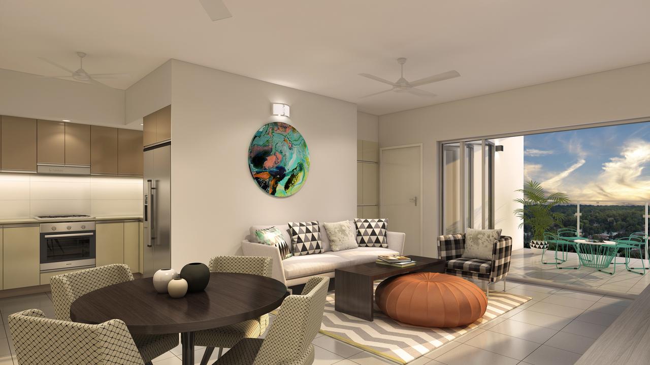 Developer Neil Sunners development in Nightcliff. Picture: (A)manda Parkinson